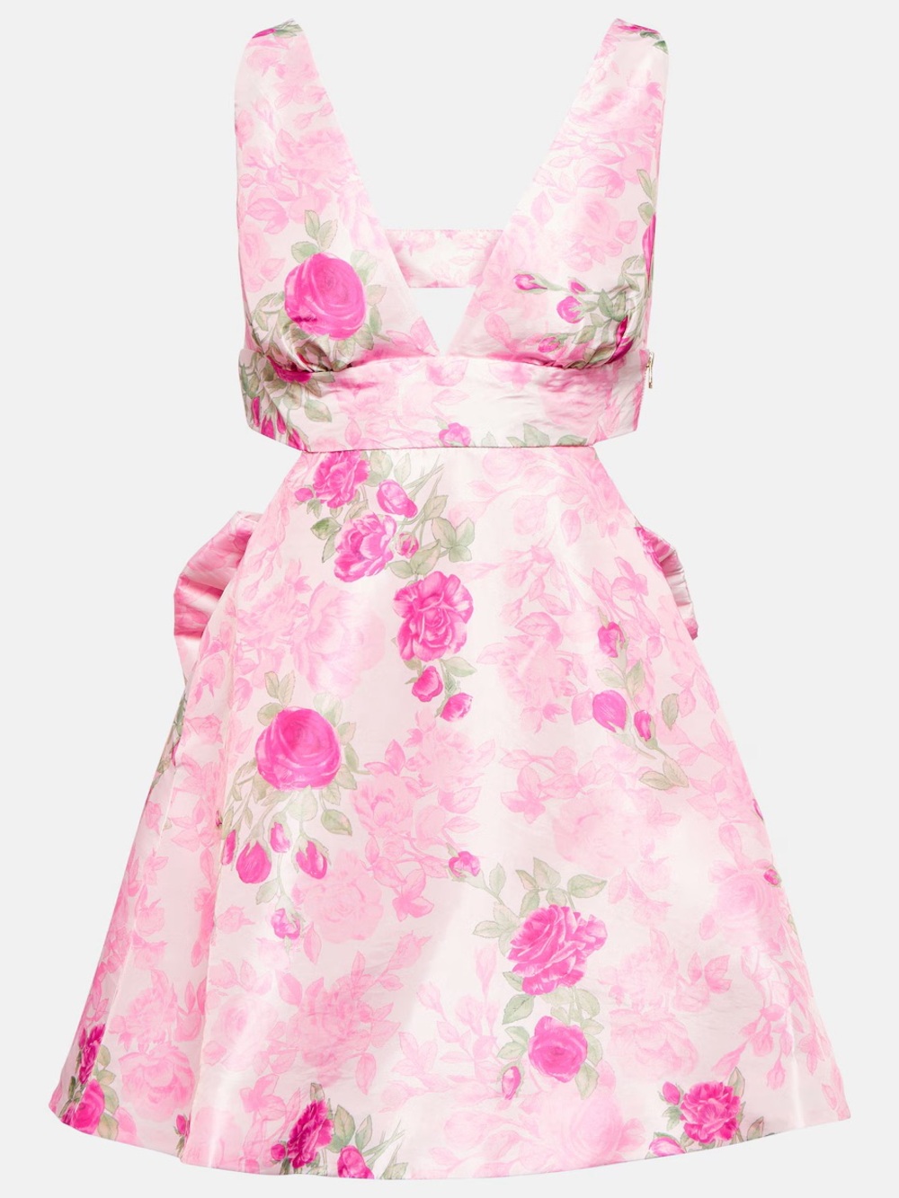 LoveShackFancy Pink Floral Till Dress Pink Ivy Dress - Picture 3 of 5